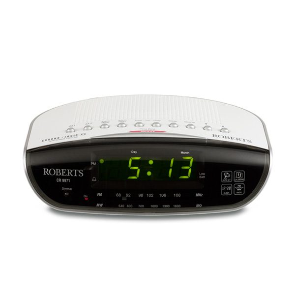 Roberts Chronoplus 2 FM/MW Dual Alarm Clock Radio-0