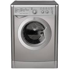 Indesit Washer Dryer Silver 6kg wash, 5kg Dry 1200-0
