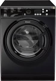 Hotpoint 9KG 1400 Spin Washing Machine Black-0