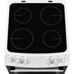 ZANUSSI 55 cm Electric Ceramic Cooker - White-16702