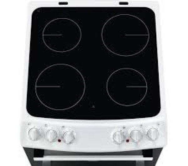 ZANUSSI 55 cm Electric Ceramic Cooker - White-16702