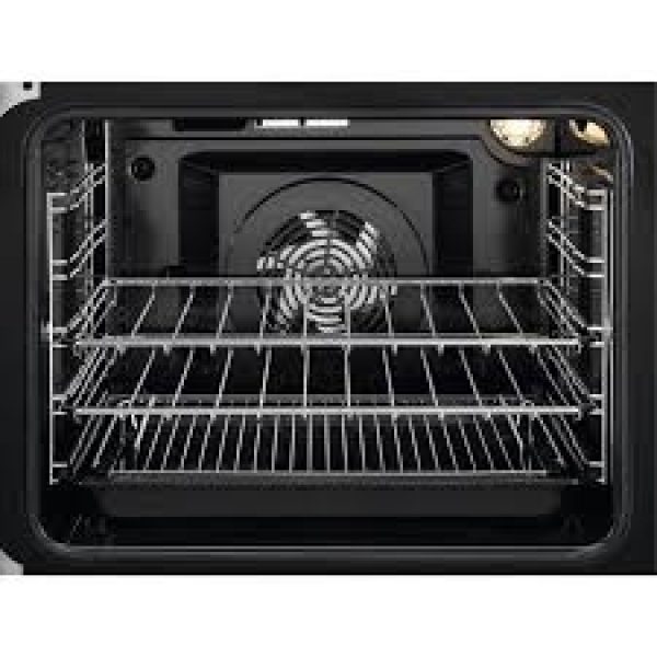 Zanussi 60cm Ceramic Electric Cooker with Double Oven White-16706