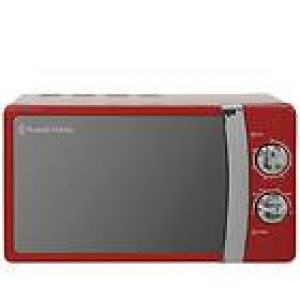 Russell HobbS 17L 700W Manual Microwave - Red-0