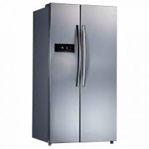Belling 70/30 Non plumbed Freestanding American Fridge Freezer I Stainless Steel-0