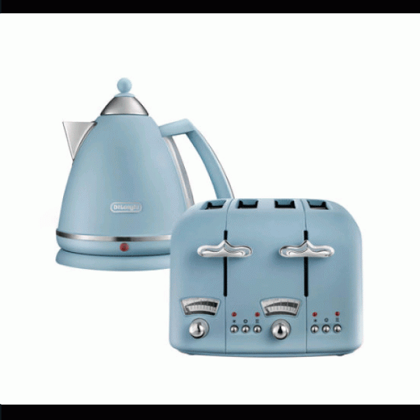 Delonghi blue kettle and toaster 2025