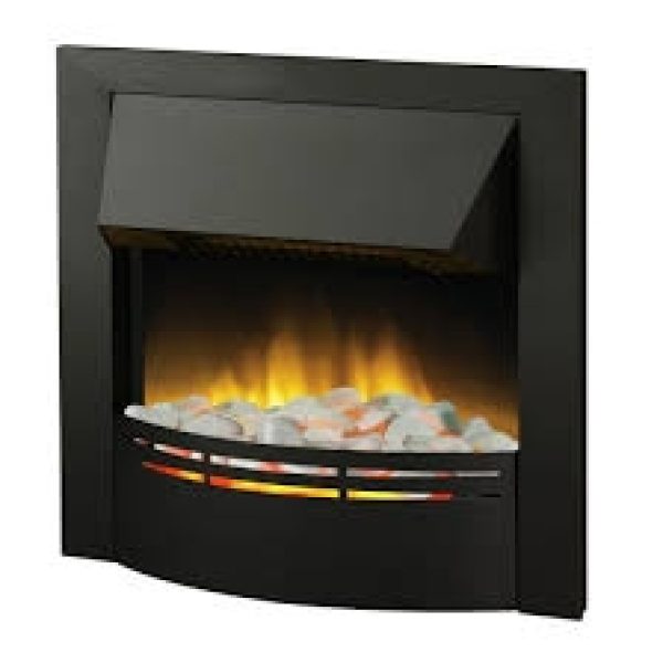 Dakota Black Optiflame Inset Electric Fire-0