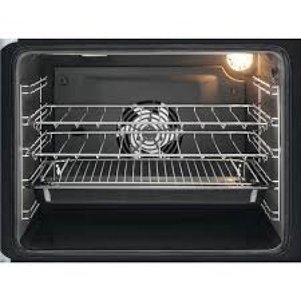 Zanussi 60cm Double Cavity Electric Oven I Stainless Steel-16712