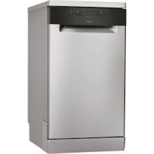 Whirlpool 45cm SupremeClean Freestanding Slimline Dishwasher I Stainless Steel-0
