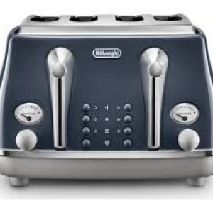 DELONGHI Icona Capitals 4-Slice Toaster - Blue-0