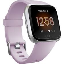 Fitbit Versa Lite Edition - Purple/Silver-0