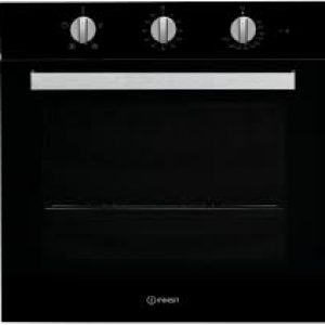 Indesit Single Built in Electric oven - Black-0
