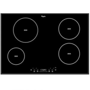 Whirlpool 77cm 4 Zone Induction Hob / Black - Including FREE POTS-0