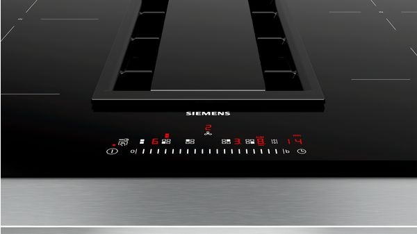 siemens iq500 induction hob with extractor