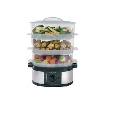 Morphy Richards 3 Tier Stainless Steel Steamer