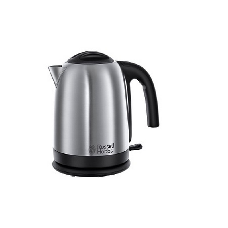 RUSSELL HOBBS Adventure Jug Kettle - Silver - Ennis Electrical