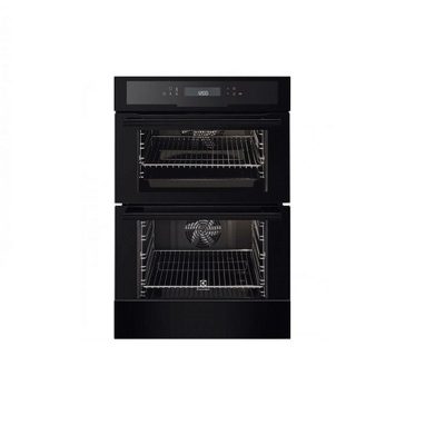 Electrolux Built In Twin Fan Double Oven With Catalytic Liners - Black