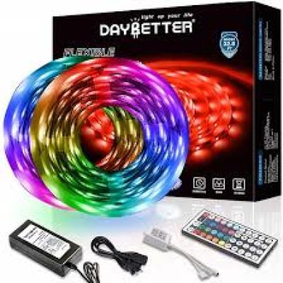 Evolec 10 Meters Mains Voltage LED Strip Lighting -RGB