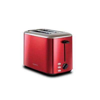 Morphy Richards Equip 2 Slice Toaster - Red