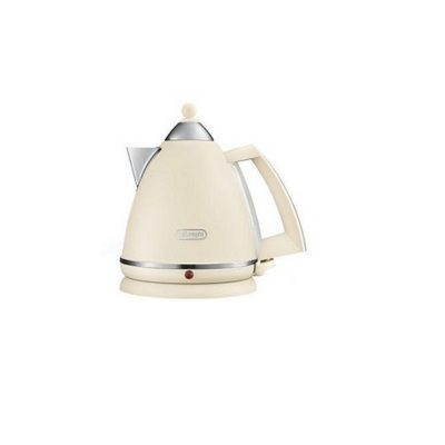 De'Longhi Argento Flora Kettle - Cream