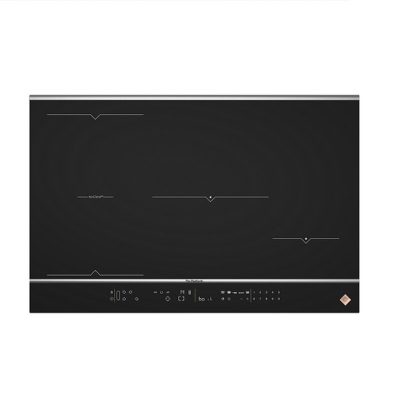 De Dietrich 80cm 4 Zone Induction Hob Slide System 8 Functions - Black