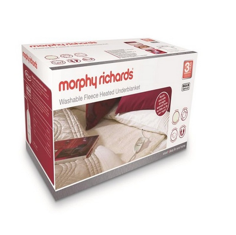 Morphy Richards Fleece King Size, Dual Control Under Blanket Ennis