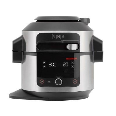 NINJA Foodi 11-in-1 Smart Lid  Multicooker - Stainless Steel & Black | OL550UK