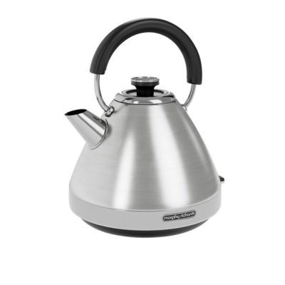 Morphy Richards 1.5L Venture Pyramid Kettle  - Brushed Steel