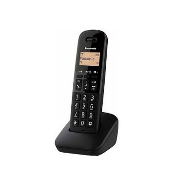 Panasonic Single Cordless Dect Phone - Black
