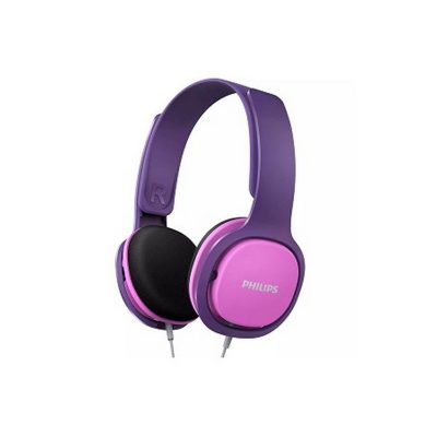 Over-Ear Wired Headphone For Kids - Pink & Purple