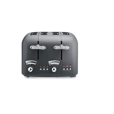 DeLonghi Argento Silva 4 Slice - Grey