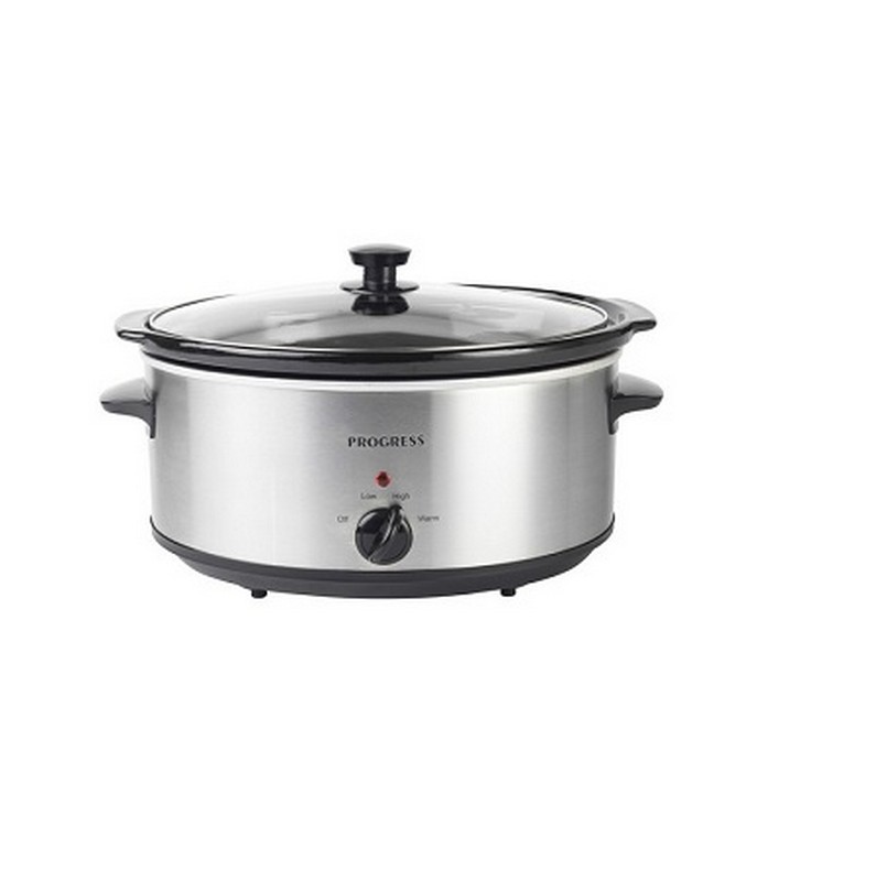 Slow Cooker Ceramic Cooking Pot - 6.5L