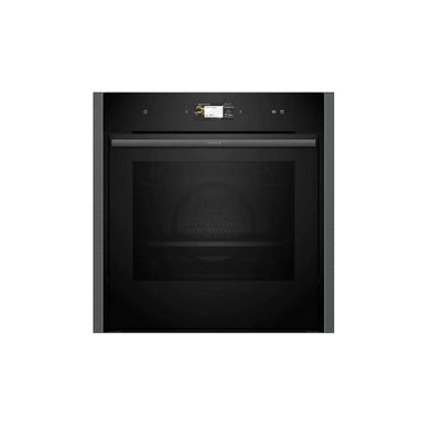 Neff N90 Built-In Slide & Hide Single Pyrolytic Oven - Graphite | B64VS71GOB