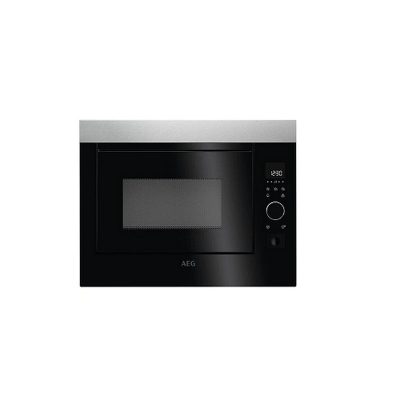 AEG Built-in Microwave - Black & Stainless Steel | MBE2658SM