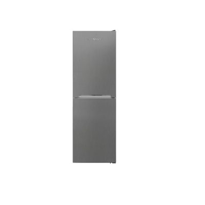 NordMende Freestanding  No Frost Fridge Freezer - Stainless Steel