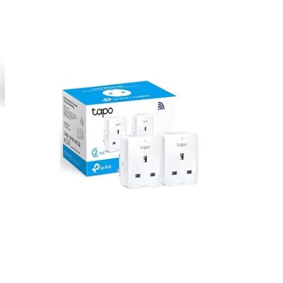 TP-Link Mini Smart Wi-Fi Energy Monitoring Socket - 2 Pack