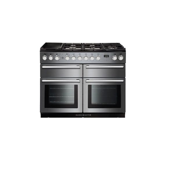 Rangemaster NEXSE110DFFSS C Nexus SE Dual Fuel 110 Range Cooker Stainless Steel Ennis Electrical