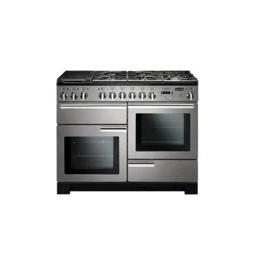 Rangemaster Professional Deluxe Dual Fuel 110 Range Cooker - S/S | PDL110DFFSS/C