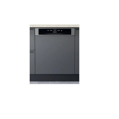 Hotpoint Semi Integrated Dishwasher Stainless Steel