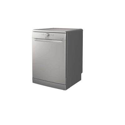 Indesit 14 Place Freestanding Dishwasher with Cutlery Basket - Silver