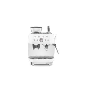 Smeg EGF03 Retro Style Espresso Coffee Machine – White
