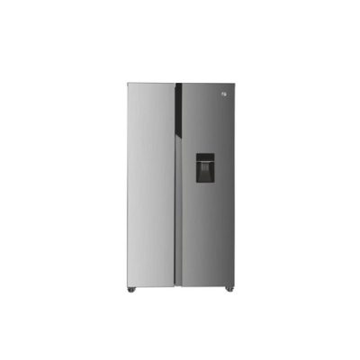 Hoover American Fridge Freezer with water Dispenser - Silver