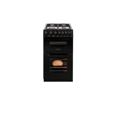 Nordmende 50cm Gas Cooker - Black |  CTG52LPGBK