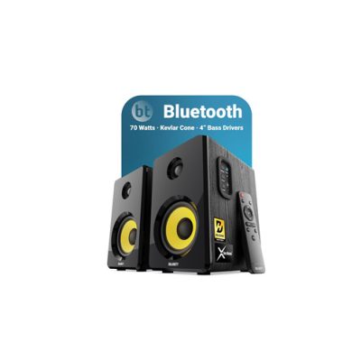 Majority Bookshelf Speakers D40x - Black | 1000002892