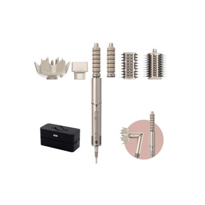 Shark FlexStyle 5-in-1 Air Styler & Hair Dryer with Storage Case - Stone | HD446SLUK