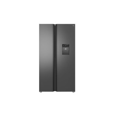 TCL 92cm Side by Side American Fridge Freezer – Quartz Grey | RP631SSE0UK