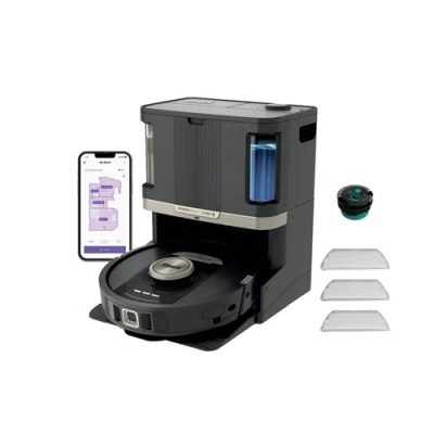 Shark PowerDetect NeverTouch Pro 2-in-1 Robot Vacuum Cleaner - Black | RV2800ZEUK