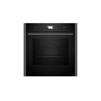 NEFF N90 Single oven Slide/hide with steam function – Graphite | B64FS31G0B