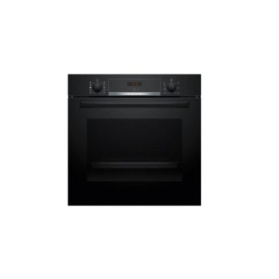 Bosch Series 4 Built-in Oven with added steam function 60cm - Black | HQA534BB3B
