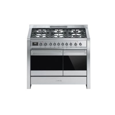 Smeg A2-81 100cm Opera Dual Fuel Range Cooker - Stainless Steel