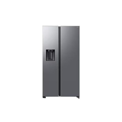 Samsung Series 6 American Style Fridge Freezer(plumbed) with SpaceMax - Silver | RS70F64KETEU